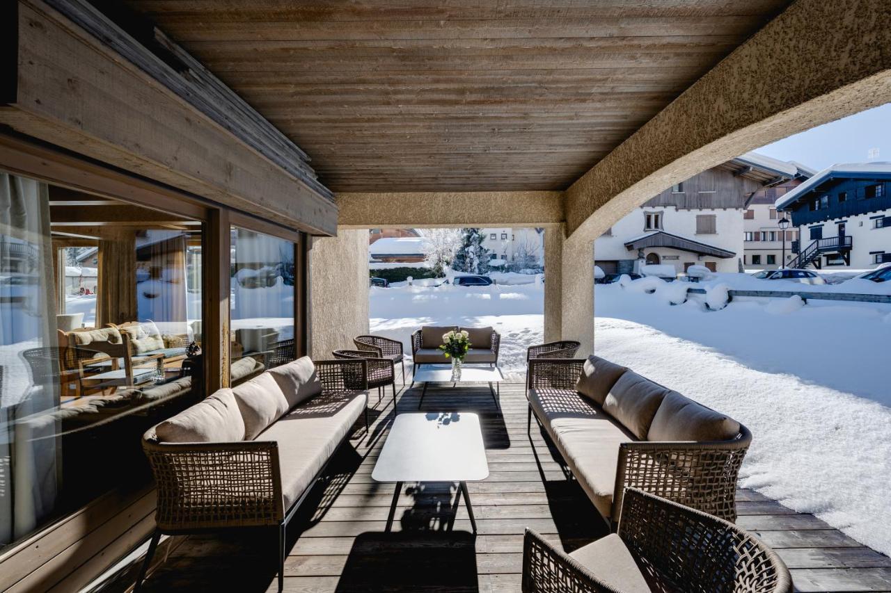Hotel La Grange D'Arly Megève Buitenkant foto