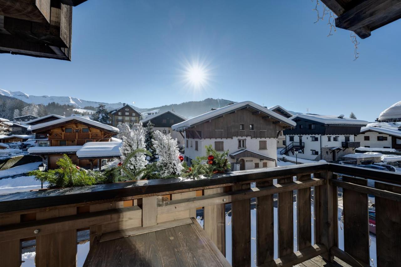 Hotel La Grange D'Arly Megève Buitenkant foto