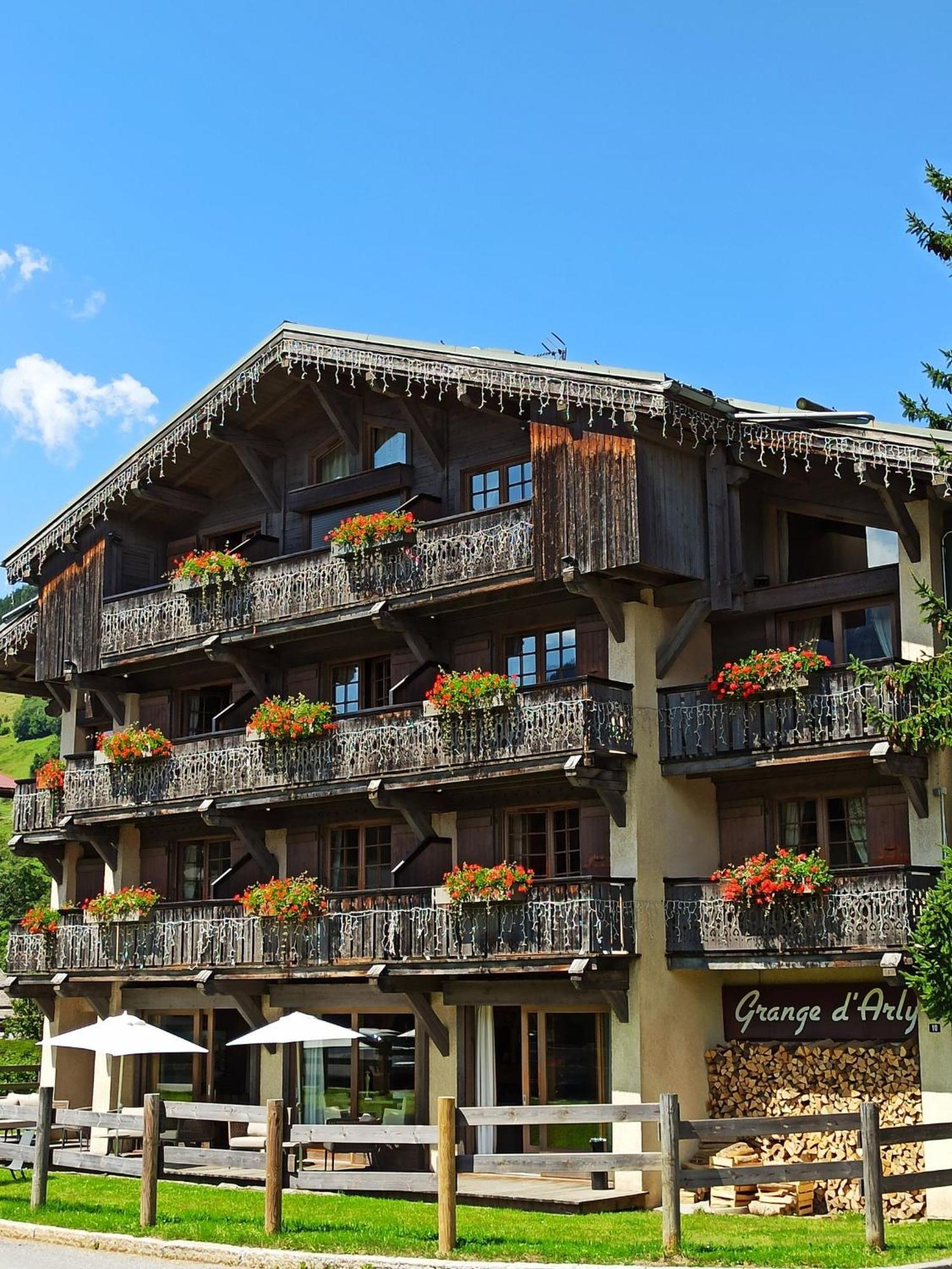 Hotel La Grange D'Arly Megève Buitenkant foto