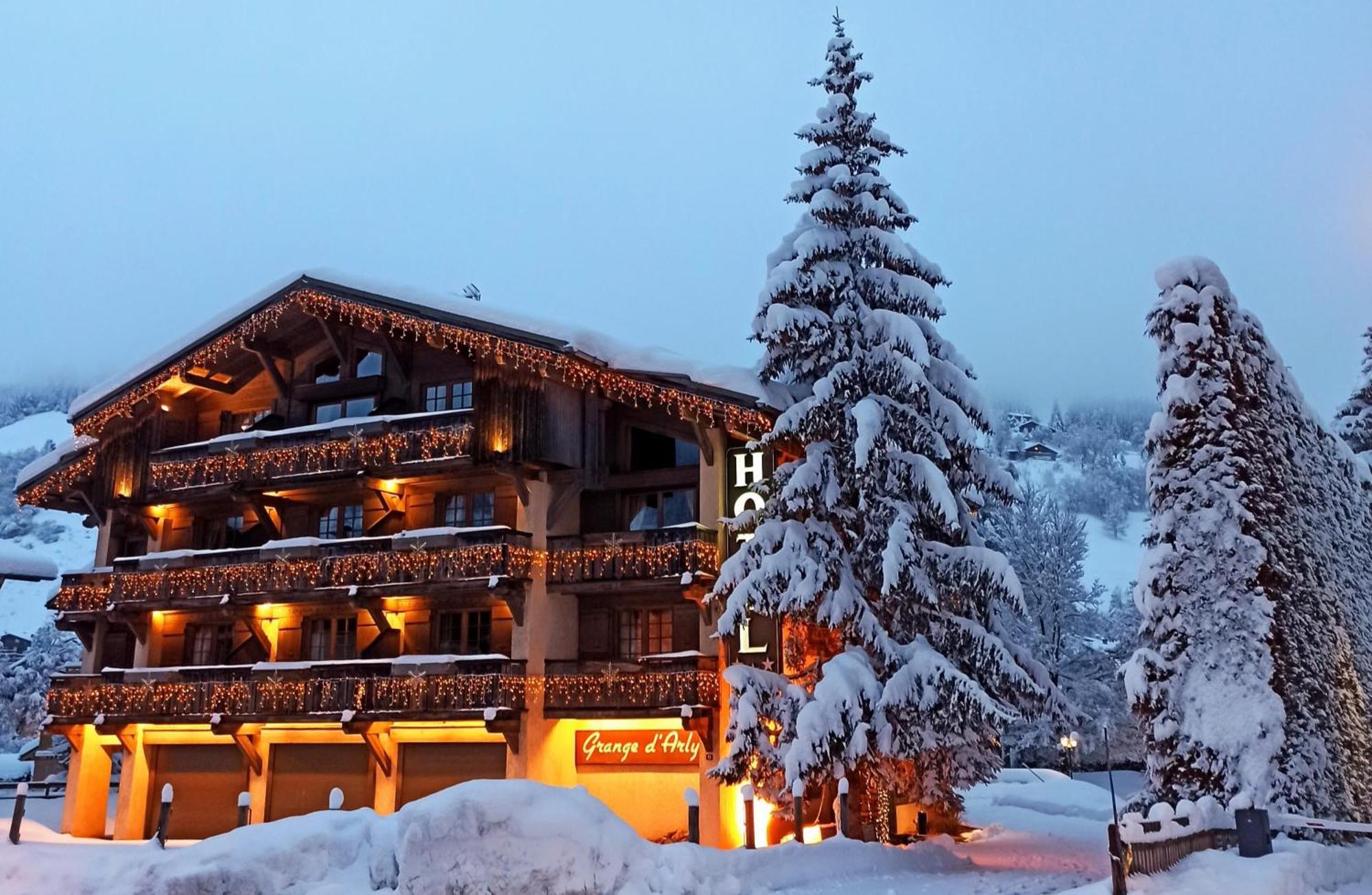 Hotel La Grange D'Arly Megève Buitenkant foto